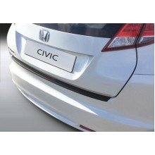 Накладка на задний бампер Honda Civic 5D (2012-2014)