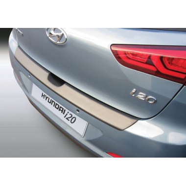 Накладка на задний бампер Hyundai i20 (2015-)