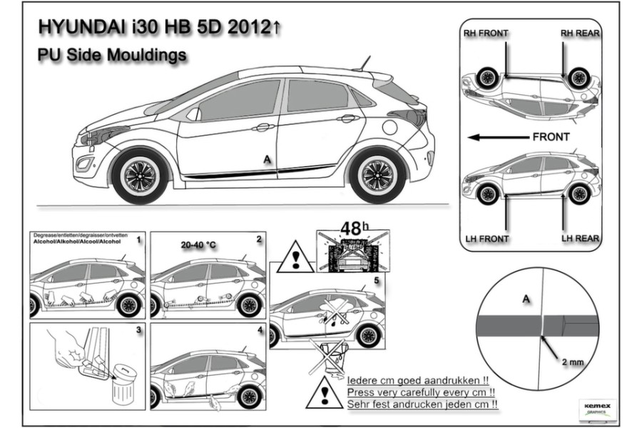 Чертеж hyundai i30