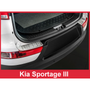 Накладки на задний бампер Kia Sportage III (2010-2015)