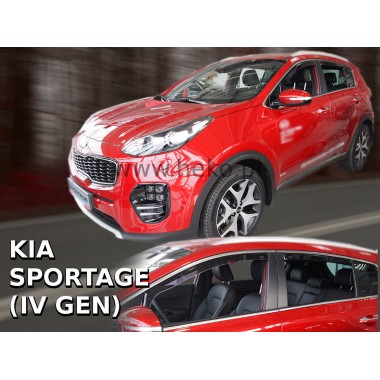 Дефлекторы боковых окон Heko для Kia Sportage IV (2016-2019)