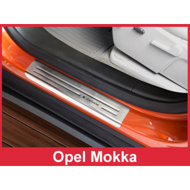 Накладки на пороги Opel Mokka (2012-) 