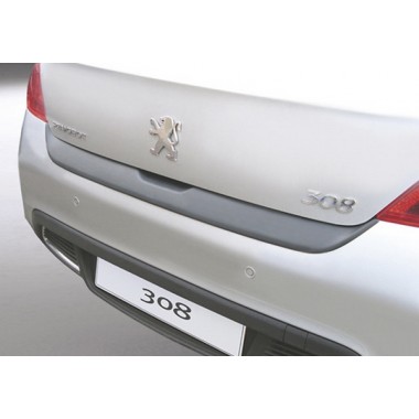 Накладка на задний бампер Peugeot 308 3/5D (2007-2013)