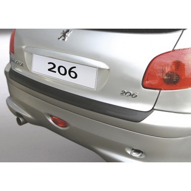 Накладка на задний бампер Peugeot 206/206 CC 