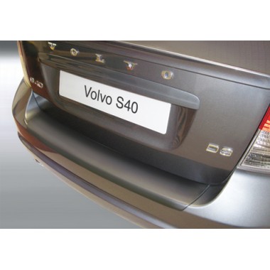 Накладка на задний бампер полиуретановая VOLVO S40 (2007-)
