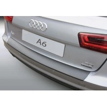 Накладка на задний бампер Audi A6 Avant / S-line (2014-)