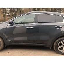 Молдинги на двери Kia Sportage IV (2016-2019)